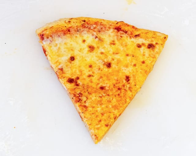Cheese Pizza Slice.