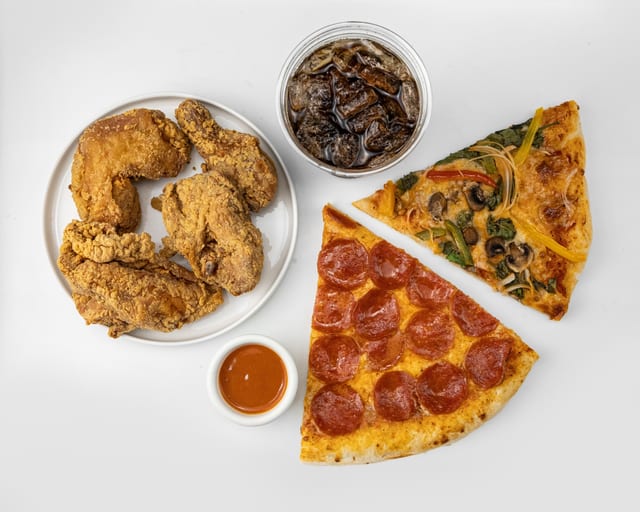 # 4 Fried Chicken Combo.