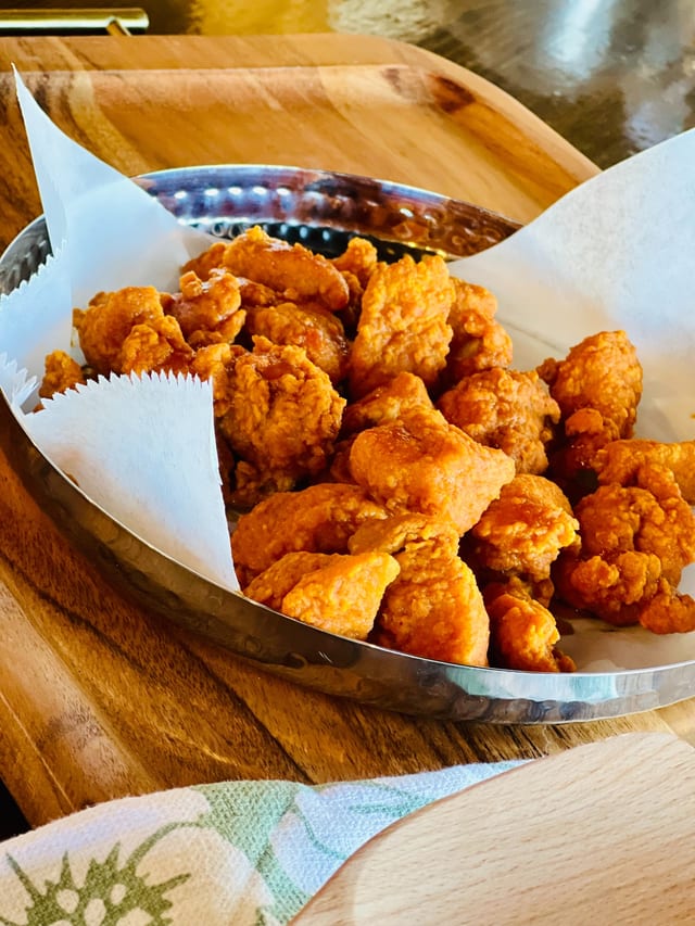 Boneless Chicken Bites.